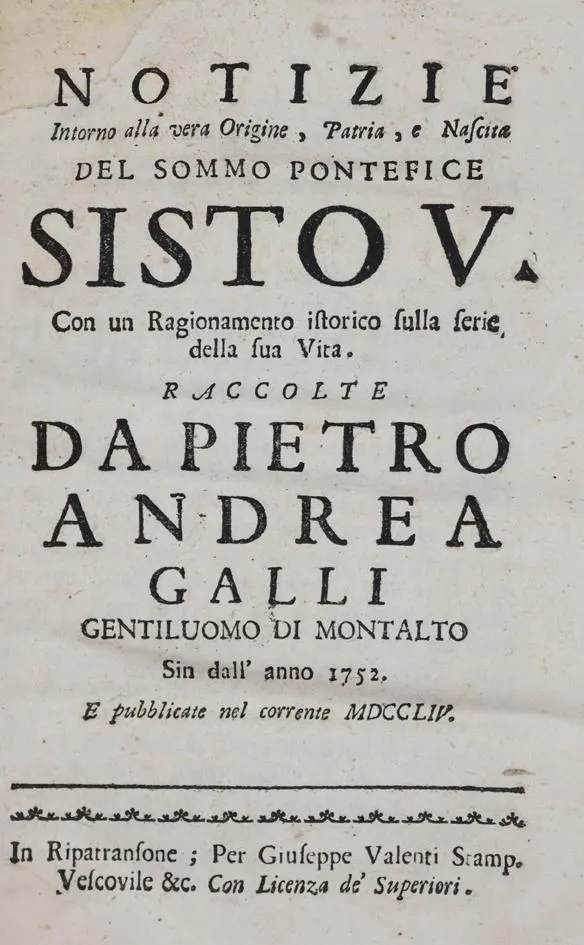 Galli,P.A. – Notizie..