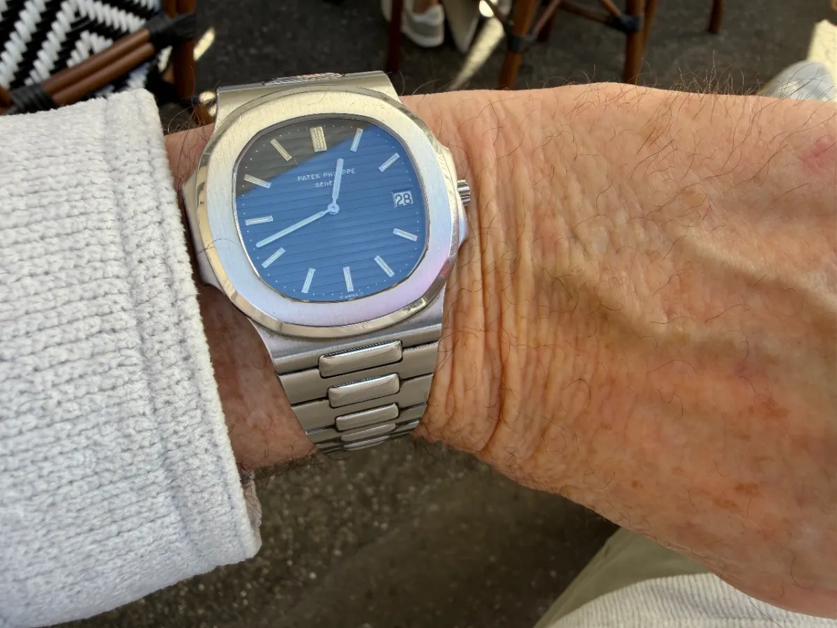 Herrenuhr Patek Philippe Nautilus (Stahl)