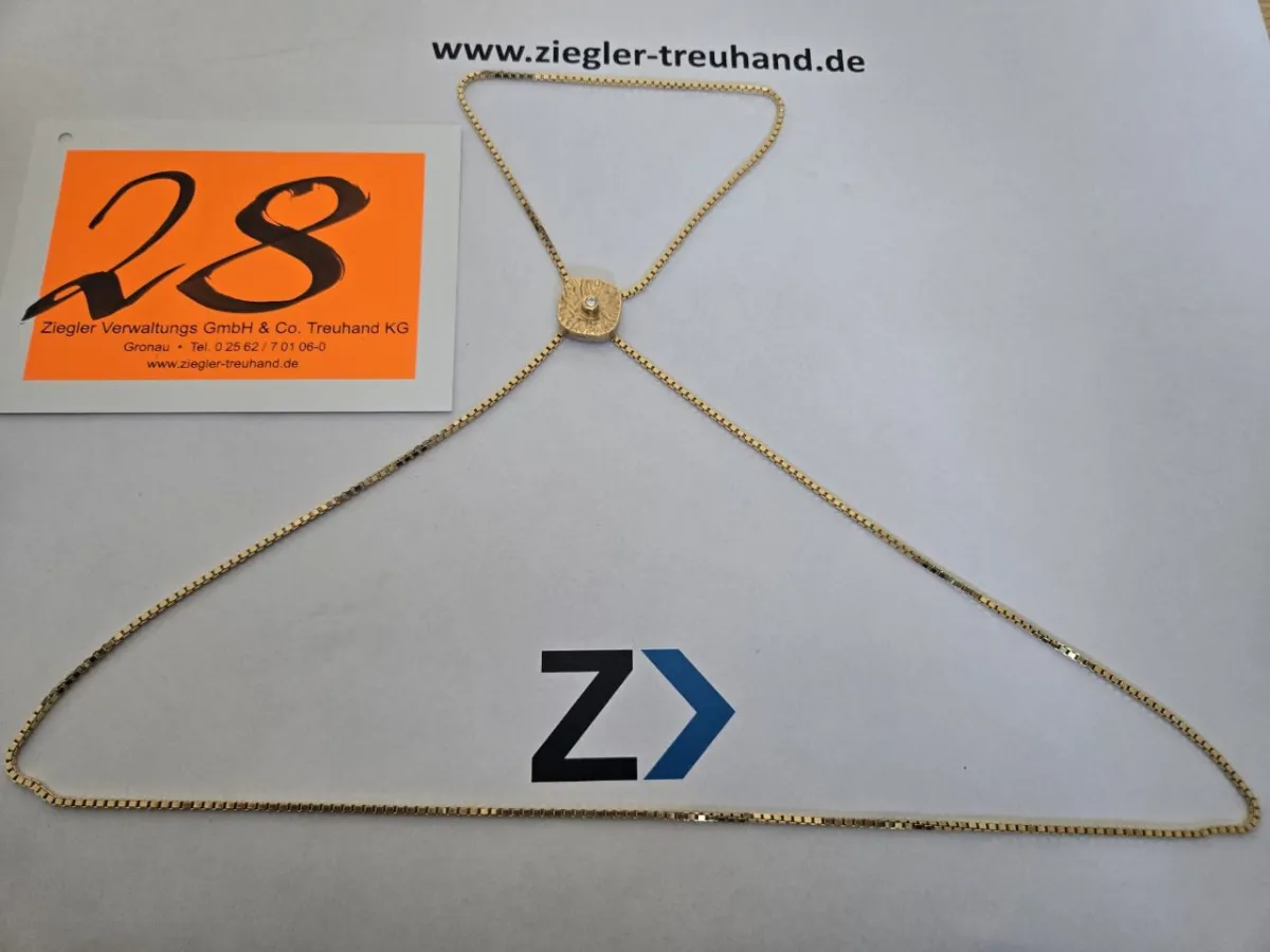 Kette Gold mit Brillant