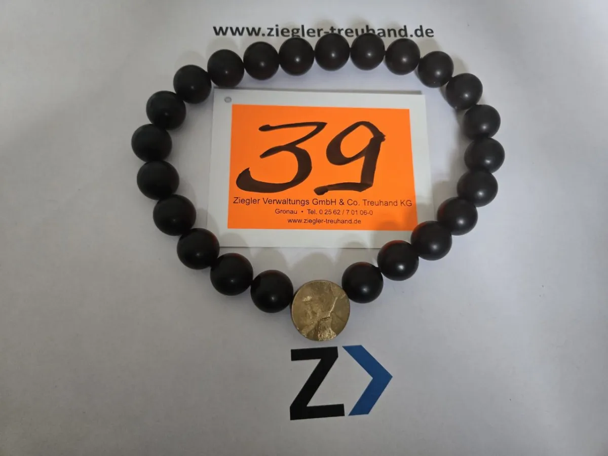 Onyxkette (mit 925/- Schloß)