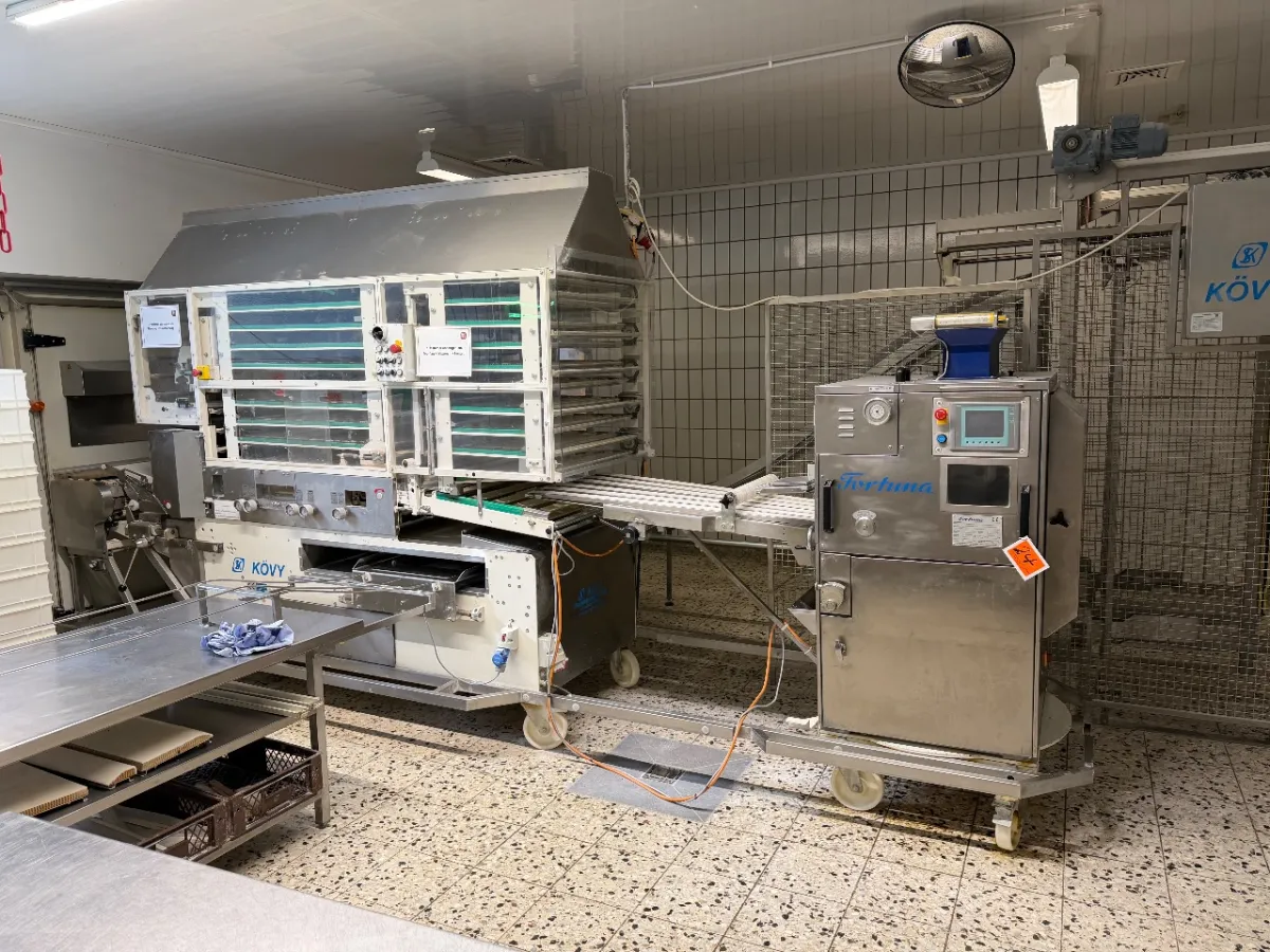 Sliced bread roll line (Kövy, KA-S)