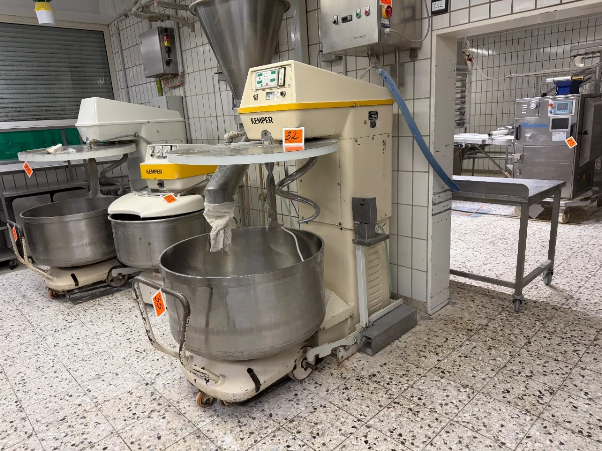 Pétrin spirale (Kemper, ST 125 AE)