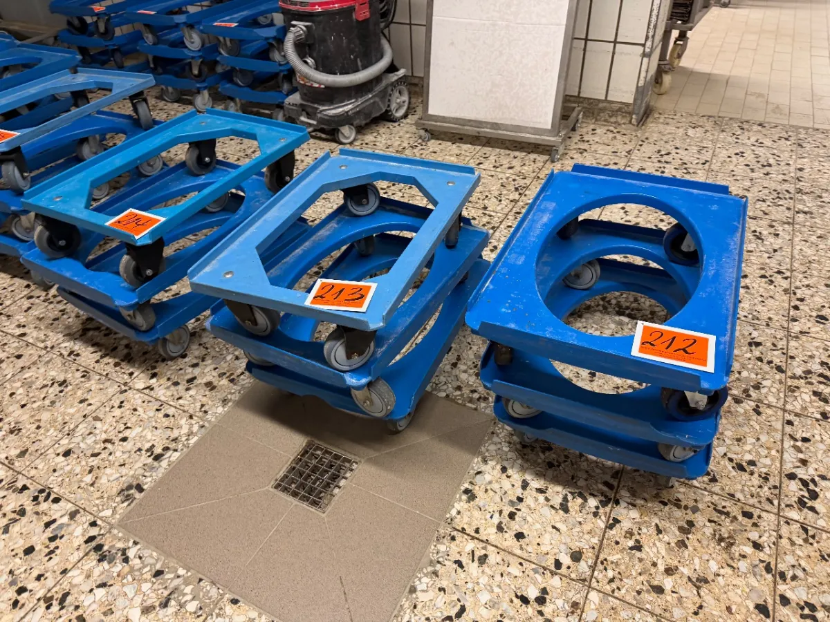 Lot de châssis roulants (3 pièces)