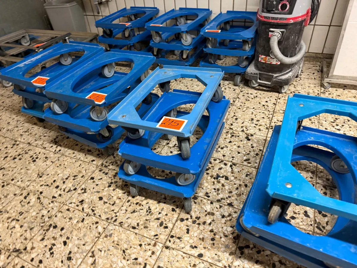 Lot de châssis roulants (3 pièces)