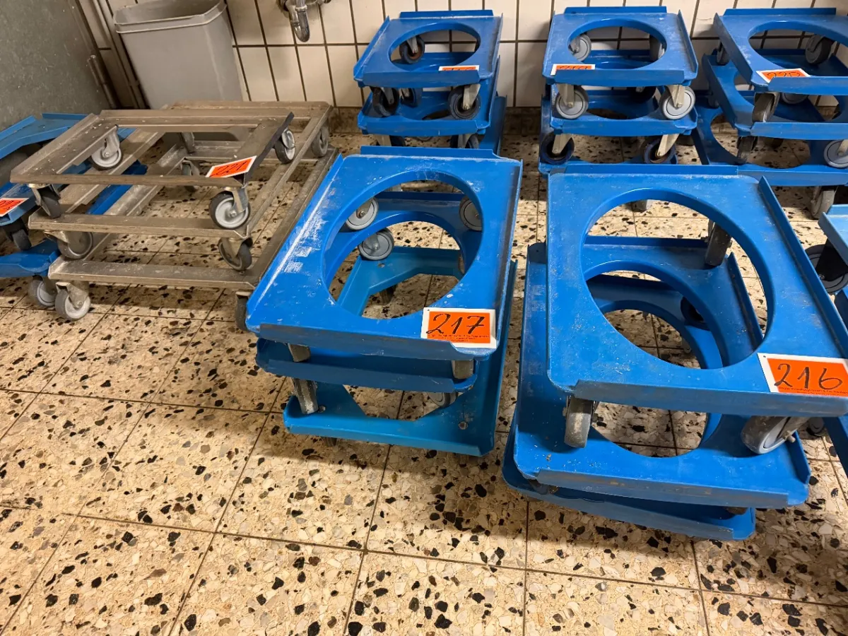 Lot de châssis roulants (3 pièces)