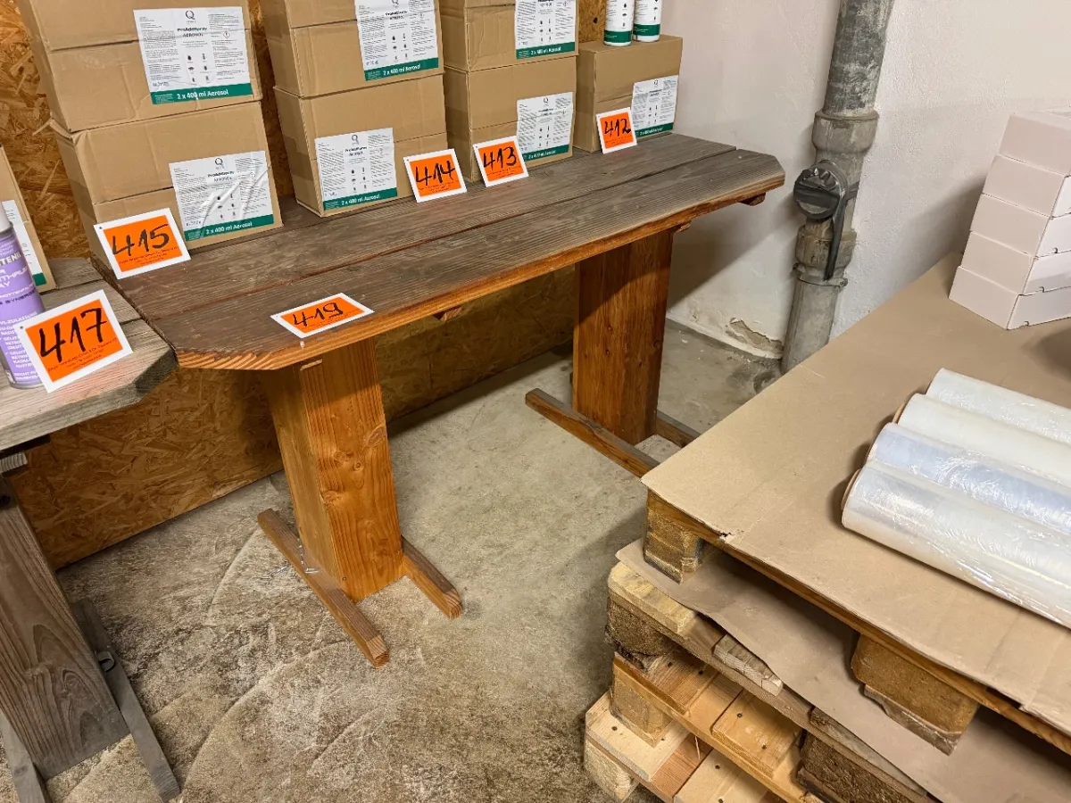 Houten tafel