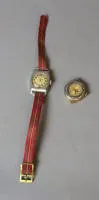 Twee damespolshorloges, jaren 1950, Duits