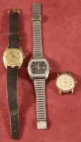 Lot de montres anciennes RDA des années 1950-1970