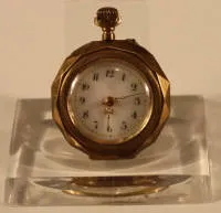 Gouden dameszakhorloge, begin 20e eeuw, Duits