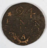 24 einen Thaler, monedă mică de argint, 1783 Prusia