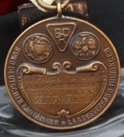 德国自行车手联合会图林根州分会奖章 - 1925年