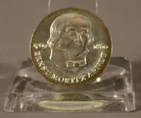 20 markkaa DDR:stä, hopea, 1985, Ernst Moritz Arndt