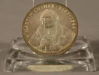 20 mărci RDG, argint, 1983, Martin Luther