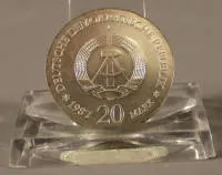 20 marchi DDR, argento, 1987, Berlino - 750 anni