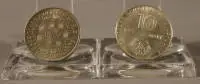 8 Münzen der DDR, 10 Mark