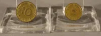 西德10、5、2和1芬尼硬币及更多，1949-1992年