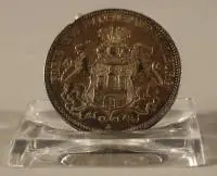 Silbermünze 5 Mark Hamburg 1907 J, Deutsches Reich