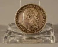 Sølvmønt Tre mark 1910 F, Det Tyske Rige
