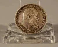 Silbermünze Drei Mark 1910 F, Deutsches Reich