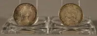 Zwei 2 Mark Silbermünzen 1901, Deutsches Reich