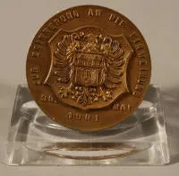 奎德林堡市政厅启用纪念章 1901年
