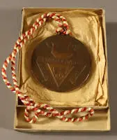 Medalie comemorativă a celui de-al 9-lea festival de canto Hanovra 1924