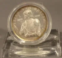 银币 10马克 民主德国，Ulrich von Hutten 1988年