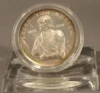 Monedă de argint 10 mărci RDG, Ulrich von Hutten 1988