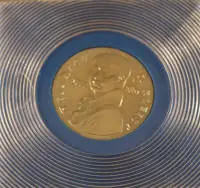 Monedă de argint 5 mărci RDG, Heinrich von Kleist 1986