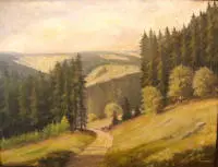 Wilhelm Pramme 1898-1965, Pejzaž Harza