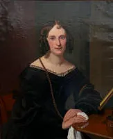 Christan Tunica 1795-1868，不伦瑞克公爵狩猎总管夫人肖像