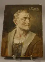 E. von Gebhardt 1838-1925, Portret muškarca