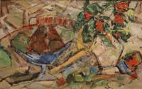 可能为Sigmund (Zygmunt) Joseph Menkes 1896-1986，水果篮静物