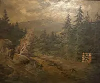 Rudolf Scherbaum 1923-2009, pogled prema Brocken