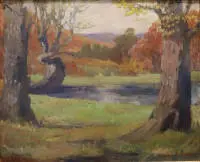 Hugo Löffler 1859-1935, Jesenska šuma