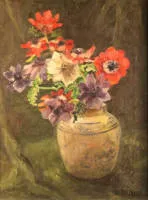 Mathilde du Monceau, 1877-1952, bloemstilleven