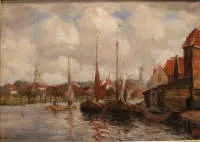 Martin van Waning 1889-1972,荷兰港口城市多德雷赫特
