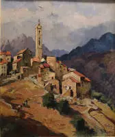 Henri Jean Pontoy 1888-1968, planinsko selo Saveriako na Kreti