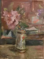 Albert Feser 1901-1993, cvijeće u vrču