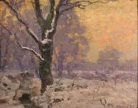István Bosznay 1868-1944, Winterlandschap