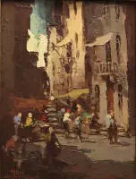 Hein Hoppmann 1901-1982, živa tržišna scena