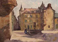 Karl Kreutzberg, Stari grad s fontanom