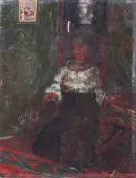 Hans Kempen 1874–isto mjesto, interijer sa staricom, studija