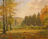 E. Knott, Jesenski pejzaž Harza