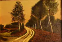 A. Reikowski 1879-1965, Pejzaž s vrijeskom