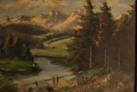 Zavrel 1891-ebenda, Pohled na Krkonoše