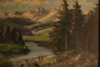 Zavrel 1891-isto mjesto, pogled na Krkonoše