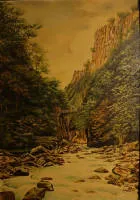 H. Ludwig, pogled u dolinu Bode