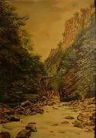 H. Ludwig, pogled u dolinu Bode