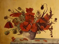 J. Block 1916-1999，花卉静物